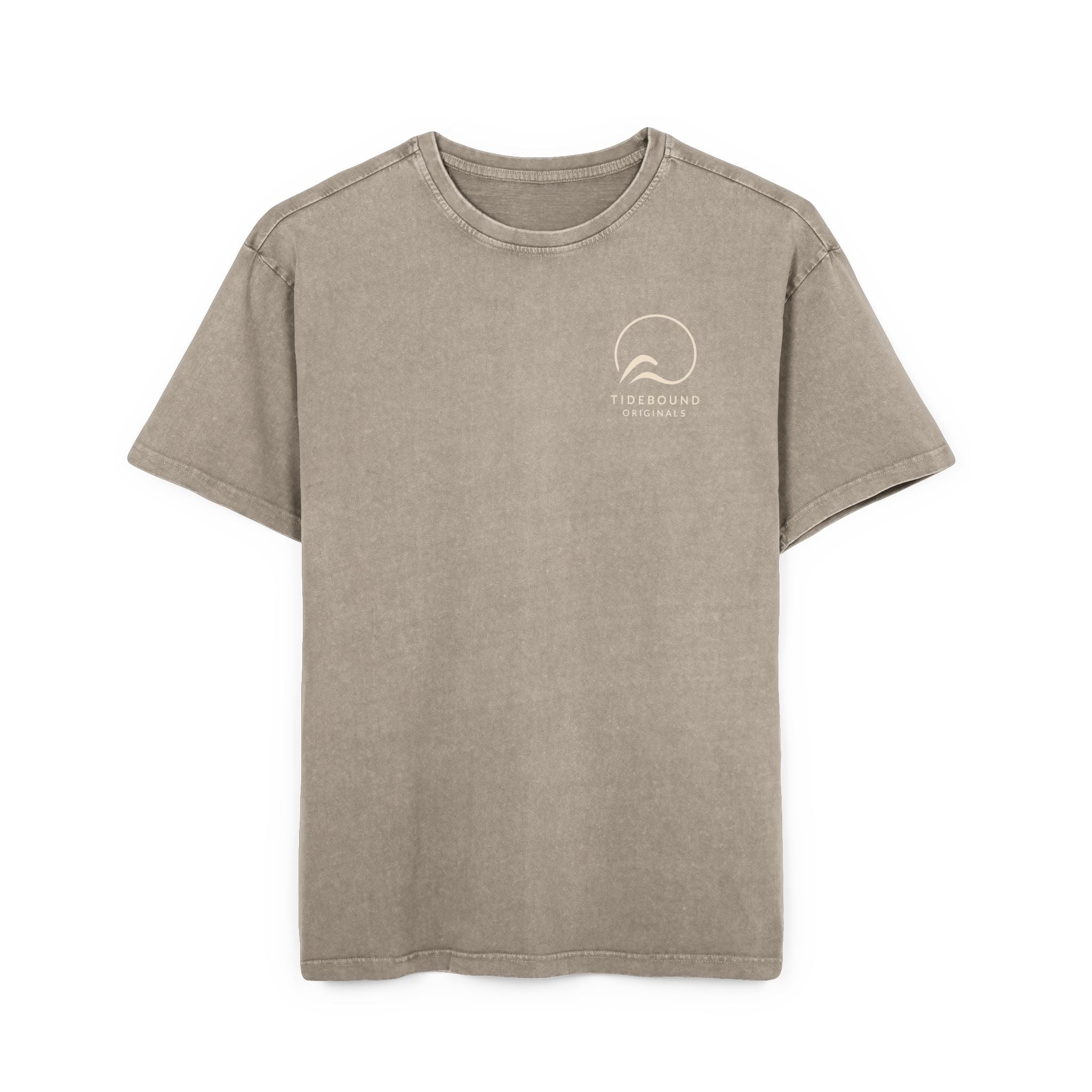 Tee — Tidebound Originals Acid-Wash Oversized Logo T-Shirt