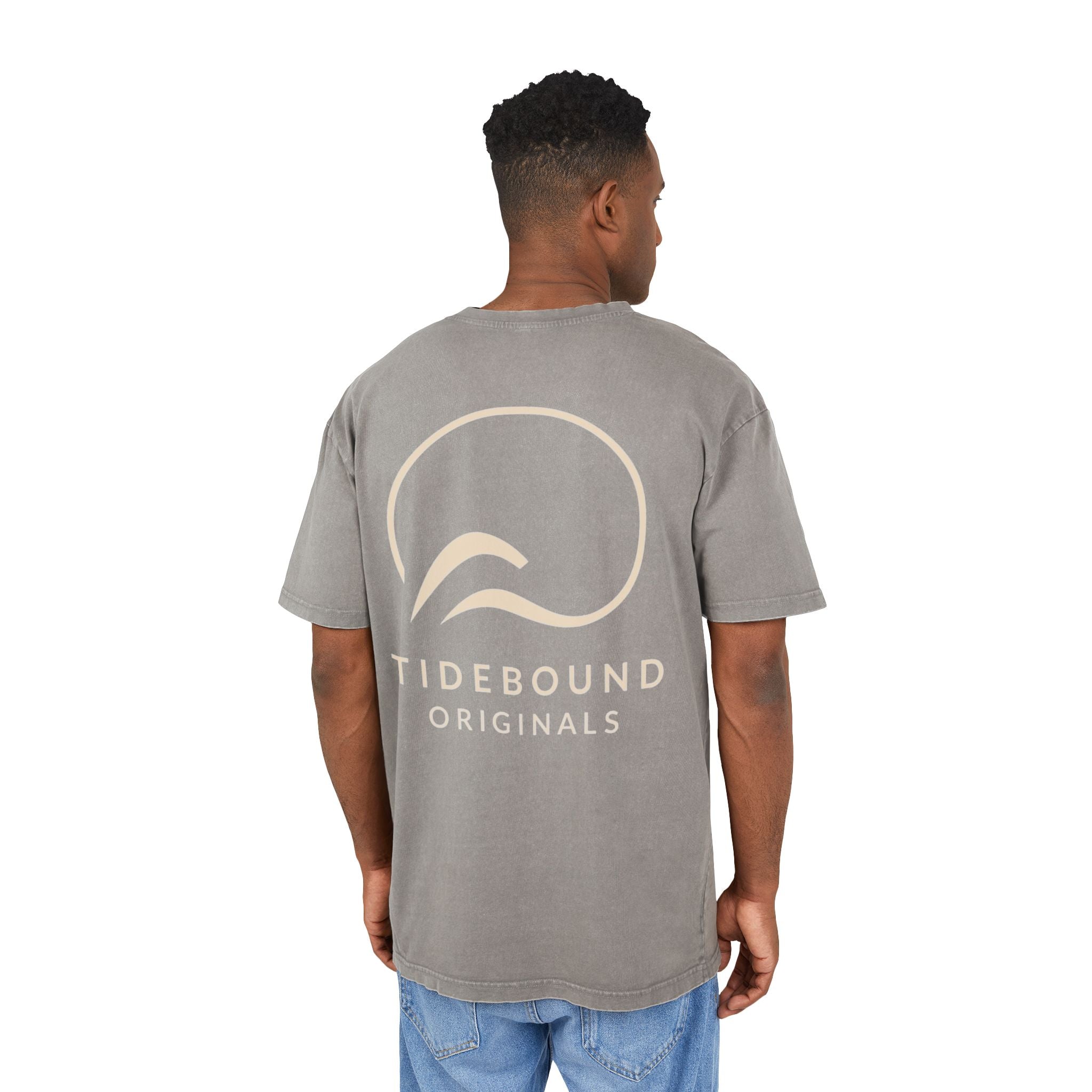 Tee — Tidebound Originals Acid-Wash Oversized Logo T-Shirt