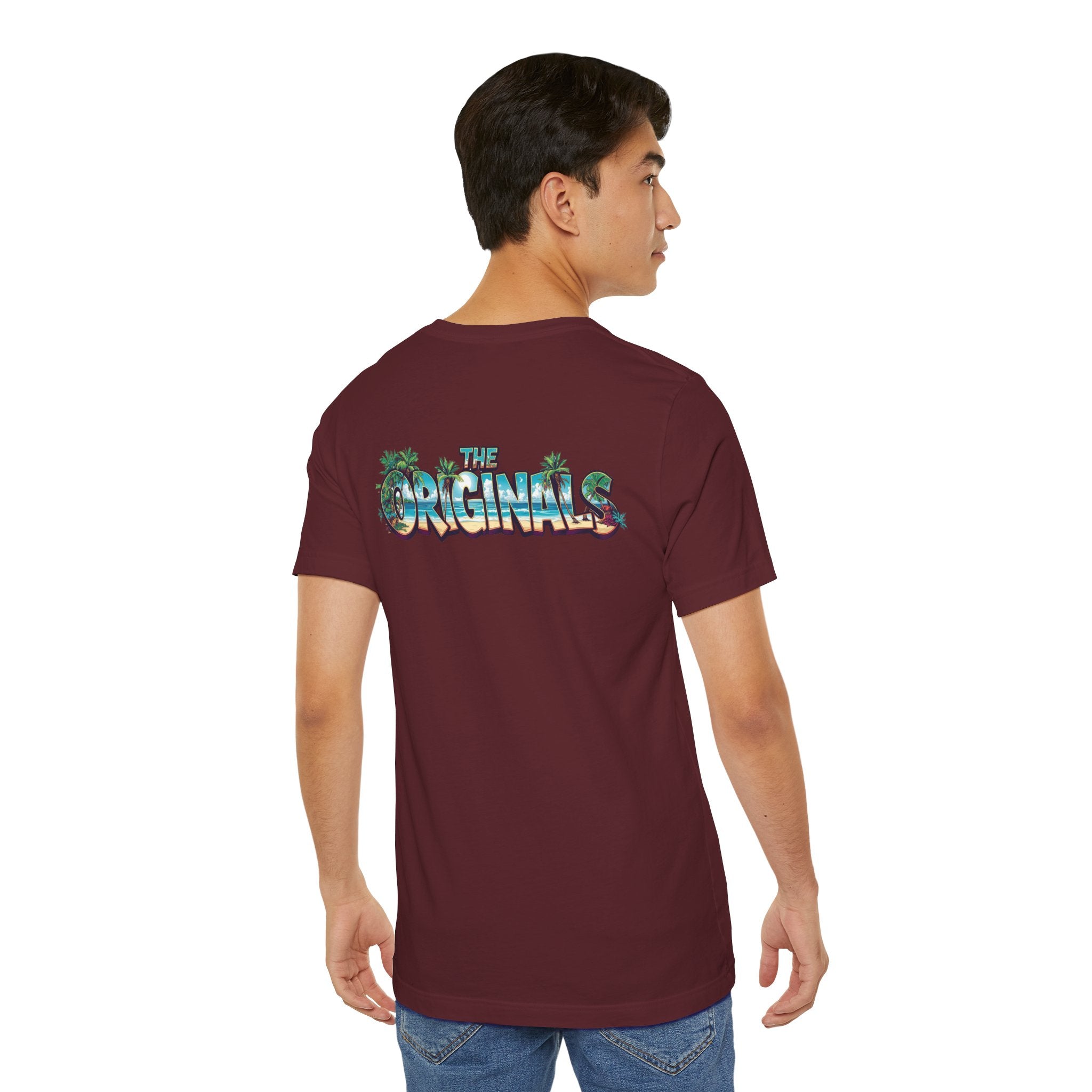 The Originals Graphic Tee — Tropical Palm Retro Logo T‑Shirt