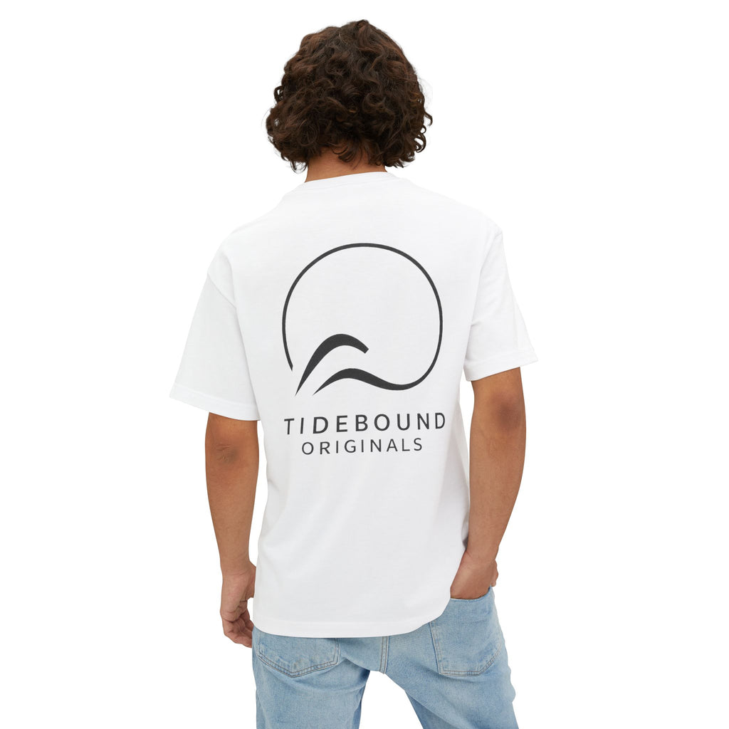 Tee — Tidebound Originals Minimal Surf Logo Oversized Boxy T-Shirt