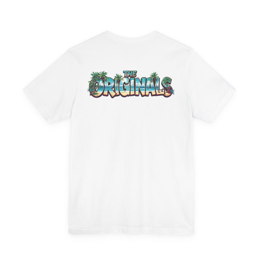 The Originals Graphic Tee — Tropical Palm Retro Logo T‑Shirt