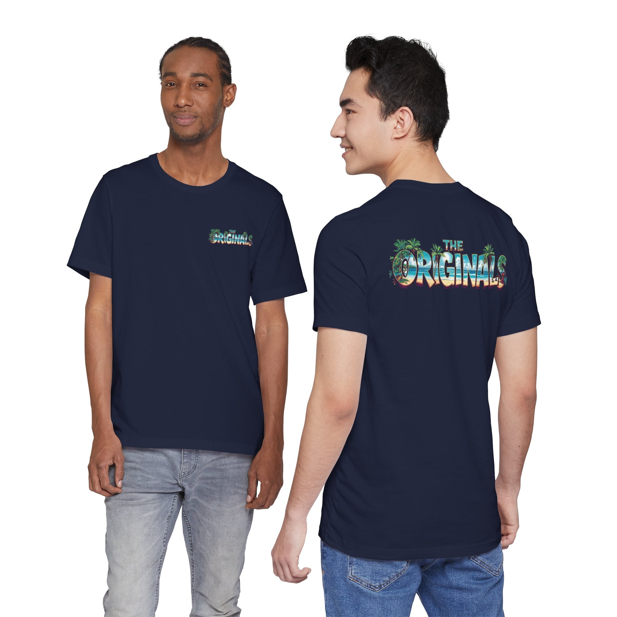 The Originals Graphic Tee — Tropical Palm Retro Logo T‑Shirt