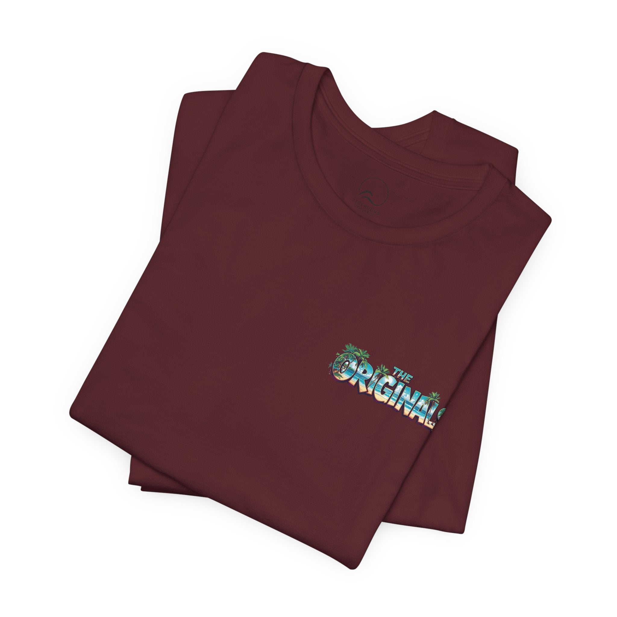The Originals Graphic Tee — Tropical Palm Retro Logo T‑Shirt