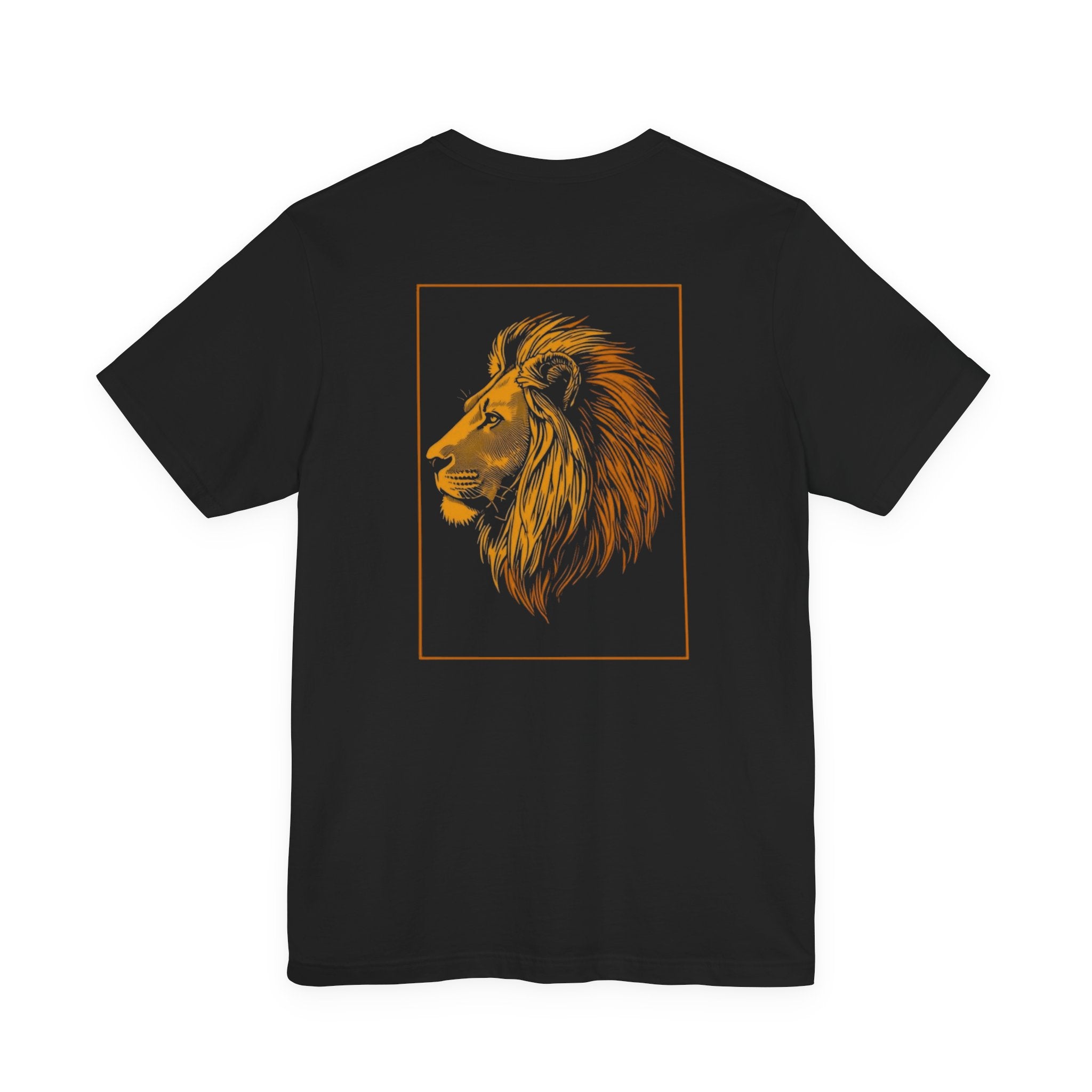 Kingsday Lion T-Shirt – Minimal Oranje Streetwear – Bold Back Print – Premium Dutch Design - Koningsdag