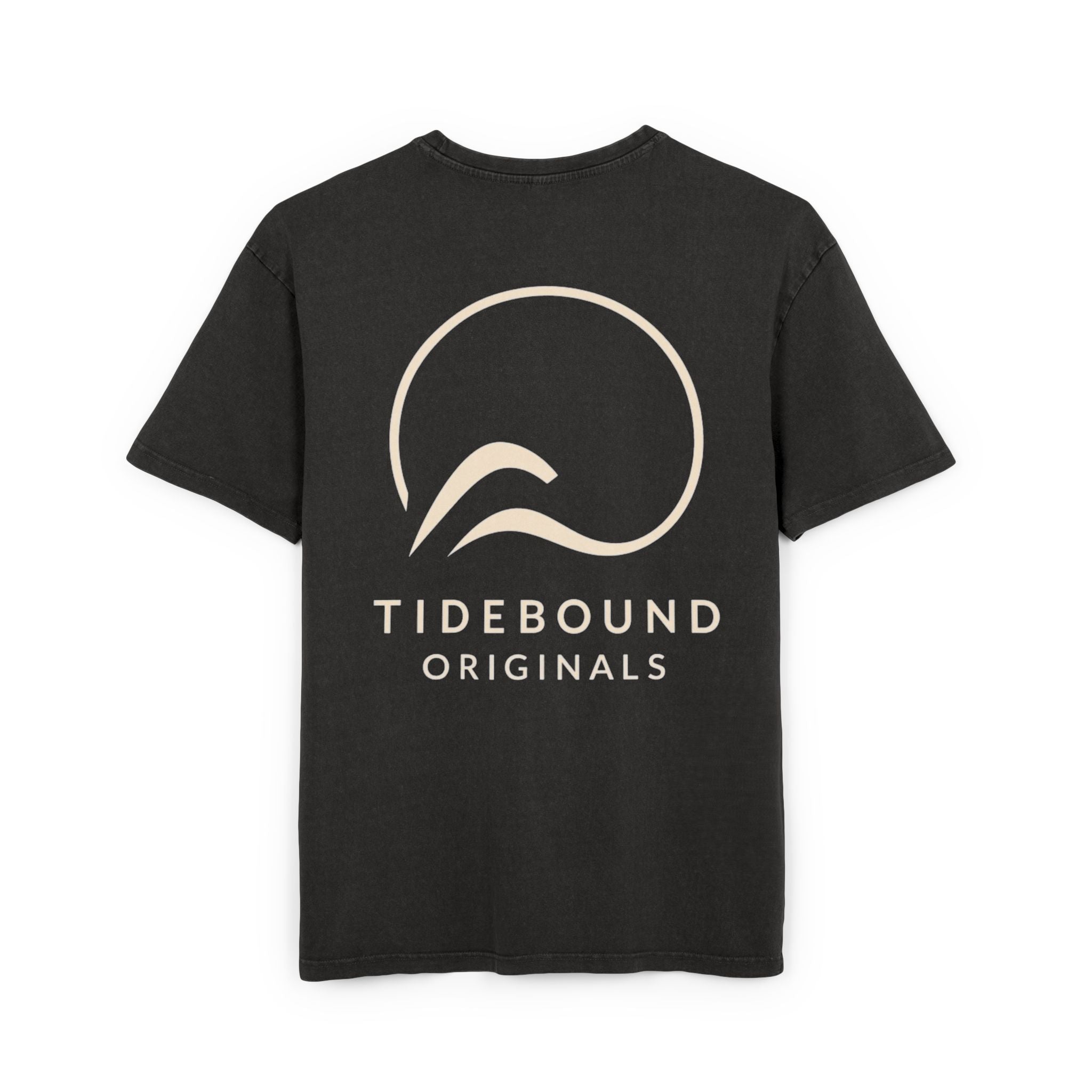 Tee — Tidebound Originals Acid-Wash Oversized Logo T-Shirt