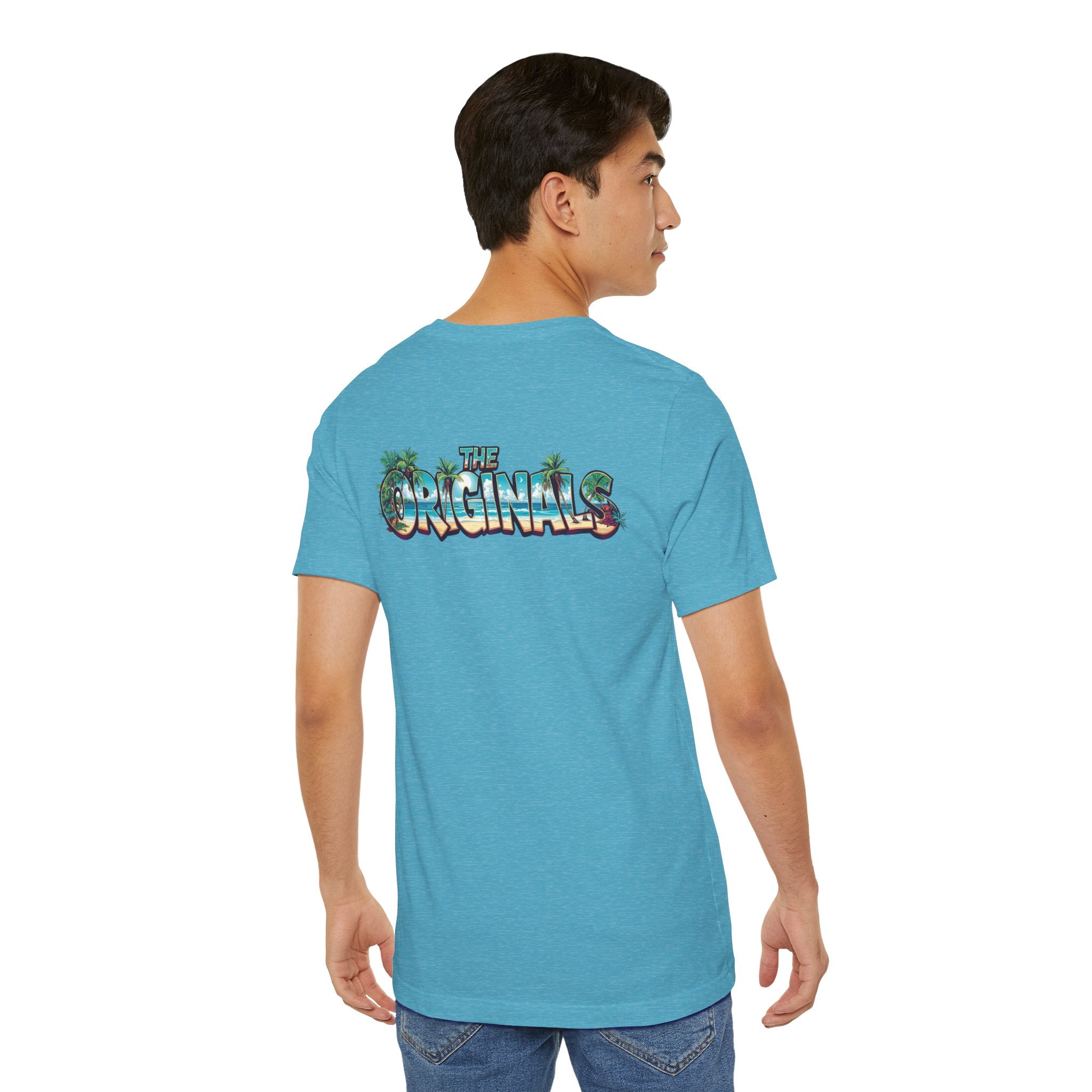 The Originals Graphic Tee — Tropical Palm Retro Logo T‑Shirt