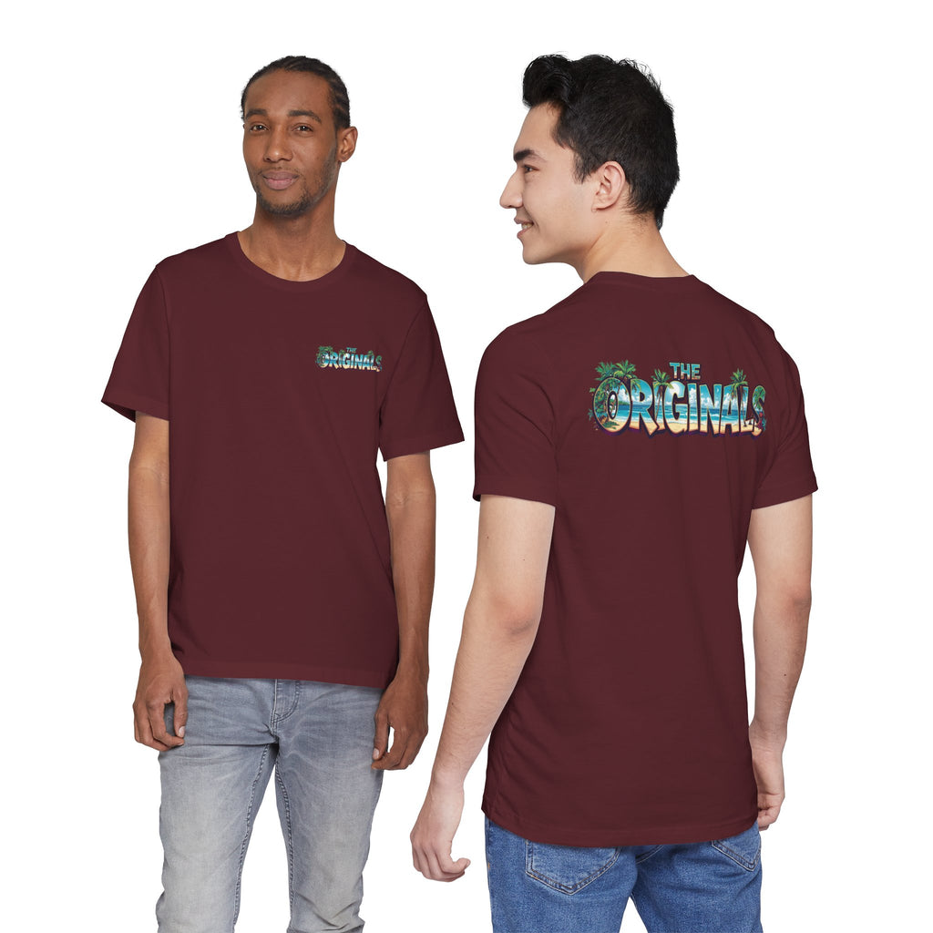 The Originals Graphic Tee — Tropical Palm Retro Logo T‑Shirt