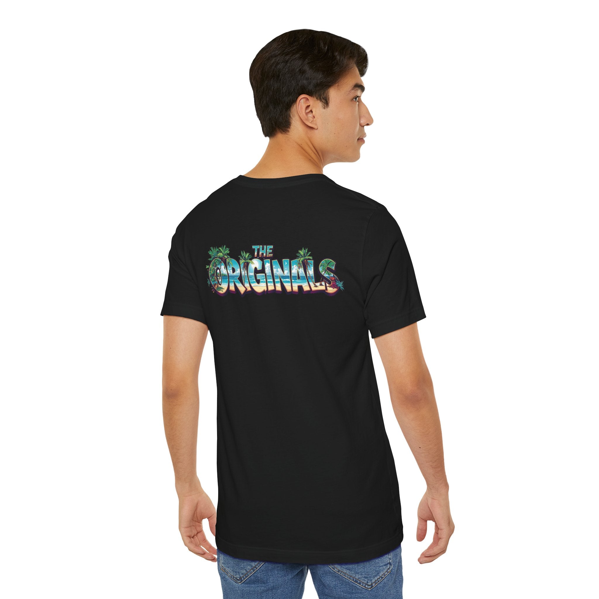 The Originals Graphic Tee — Tropical Palm Retro Logo T‑Shirt