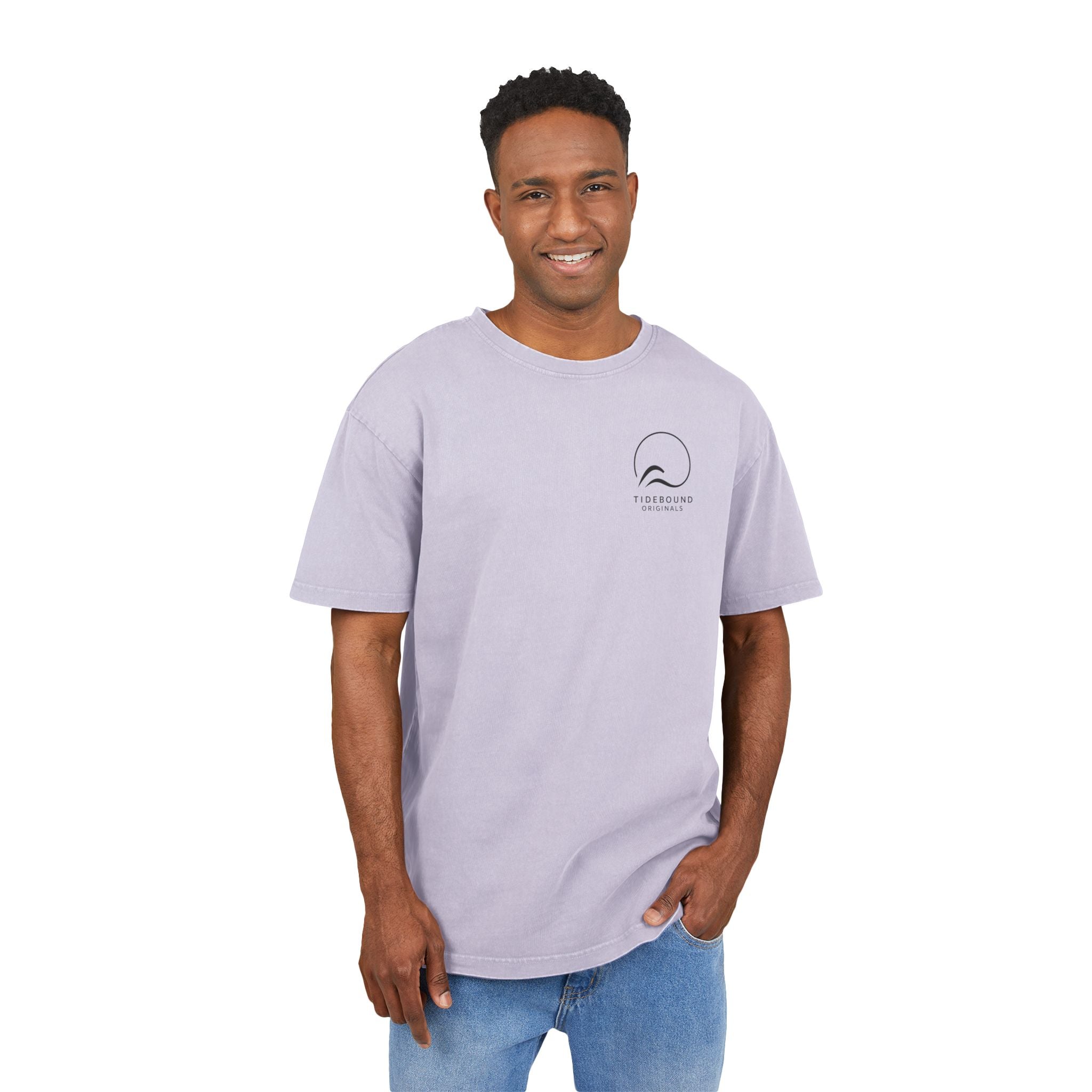 Tee — Tidebound Originals Acid-Wash Oversized Logo T-Shirt