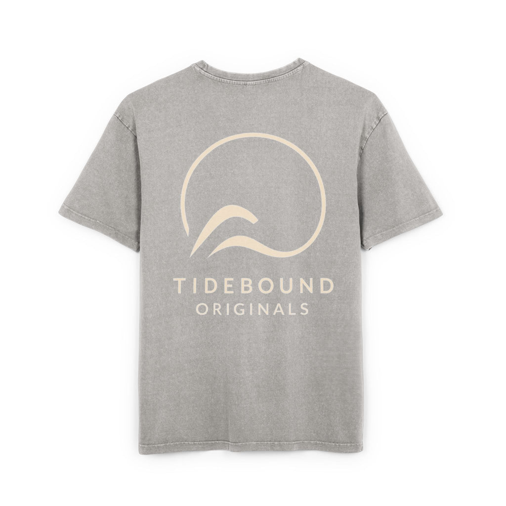 Tee — Tidebound Originals Acid-Wash Oversized Logo T-Shirt