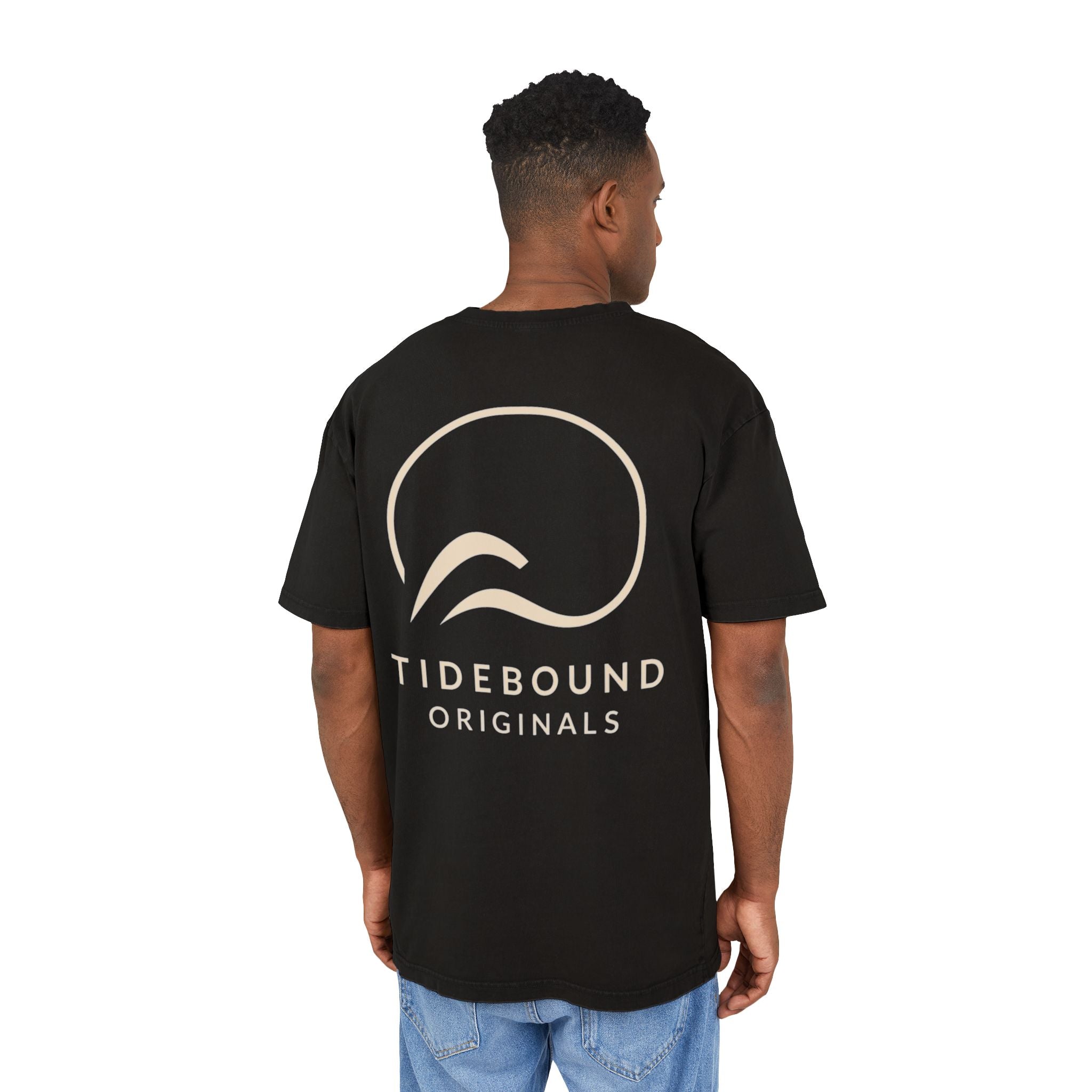 Tee — Tidebound Originals Acid-Wash Oversized Logo T-Shirt