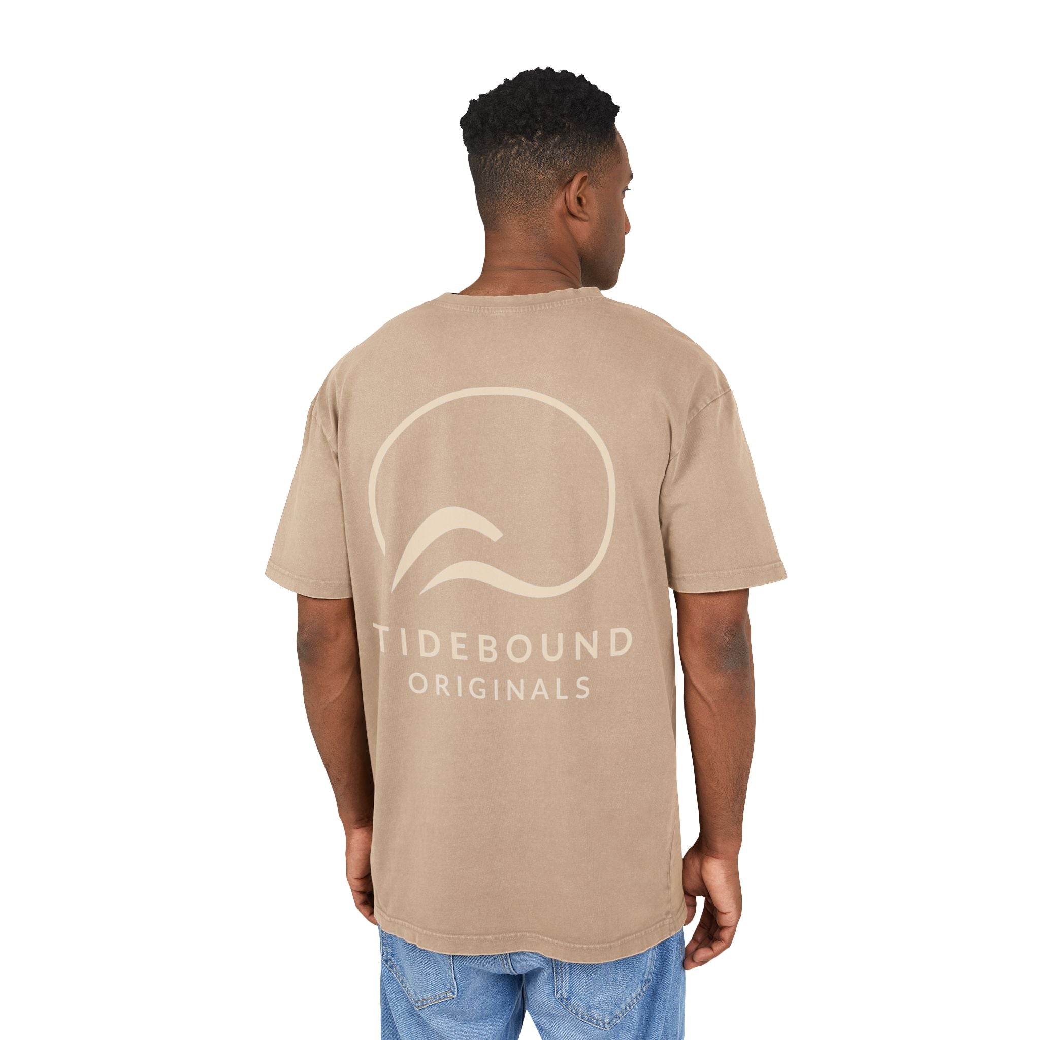 Tee — Tidebound Originals Acid-Wash Oversized Logo T-Shirt
