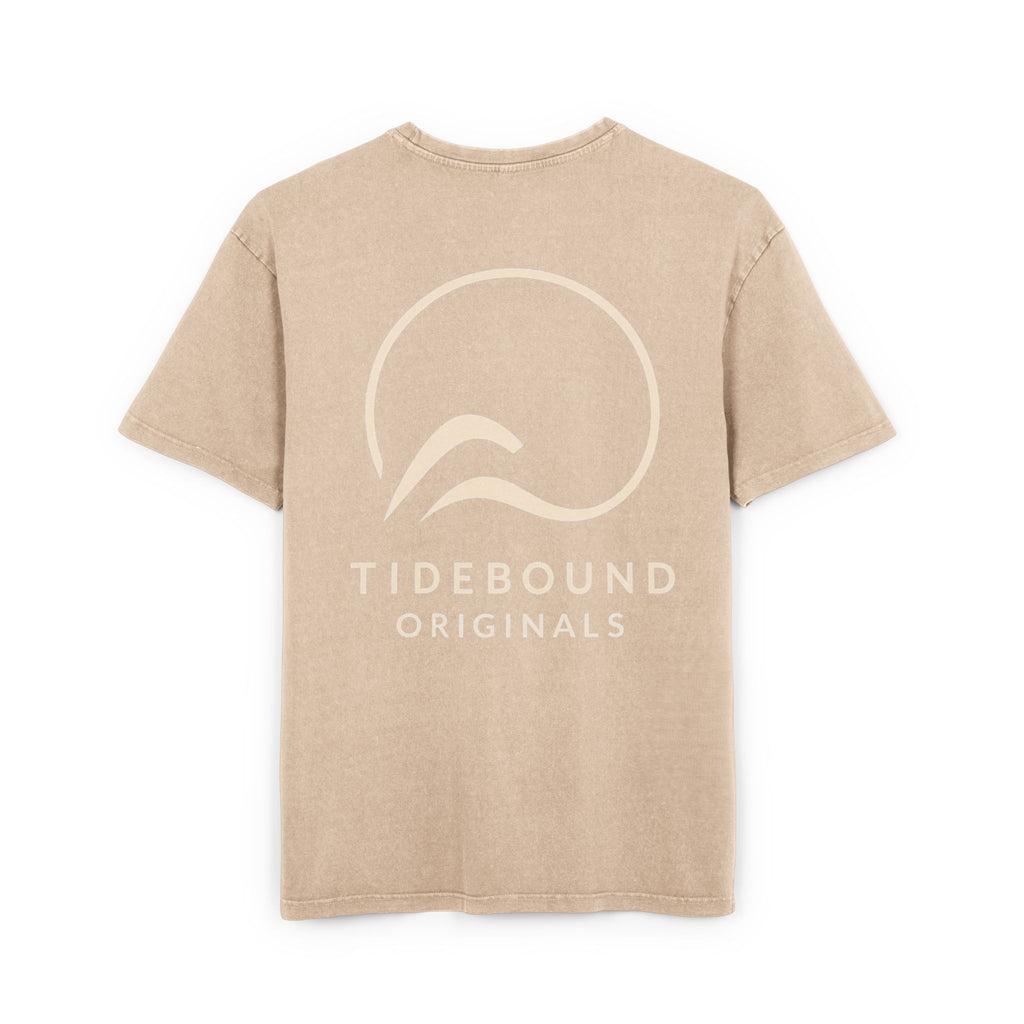 Tee — Tidebound Originals Acid-Wash Oversized Logo T-Shirt