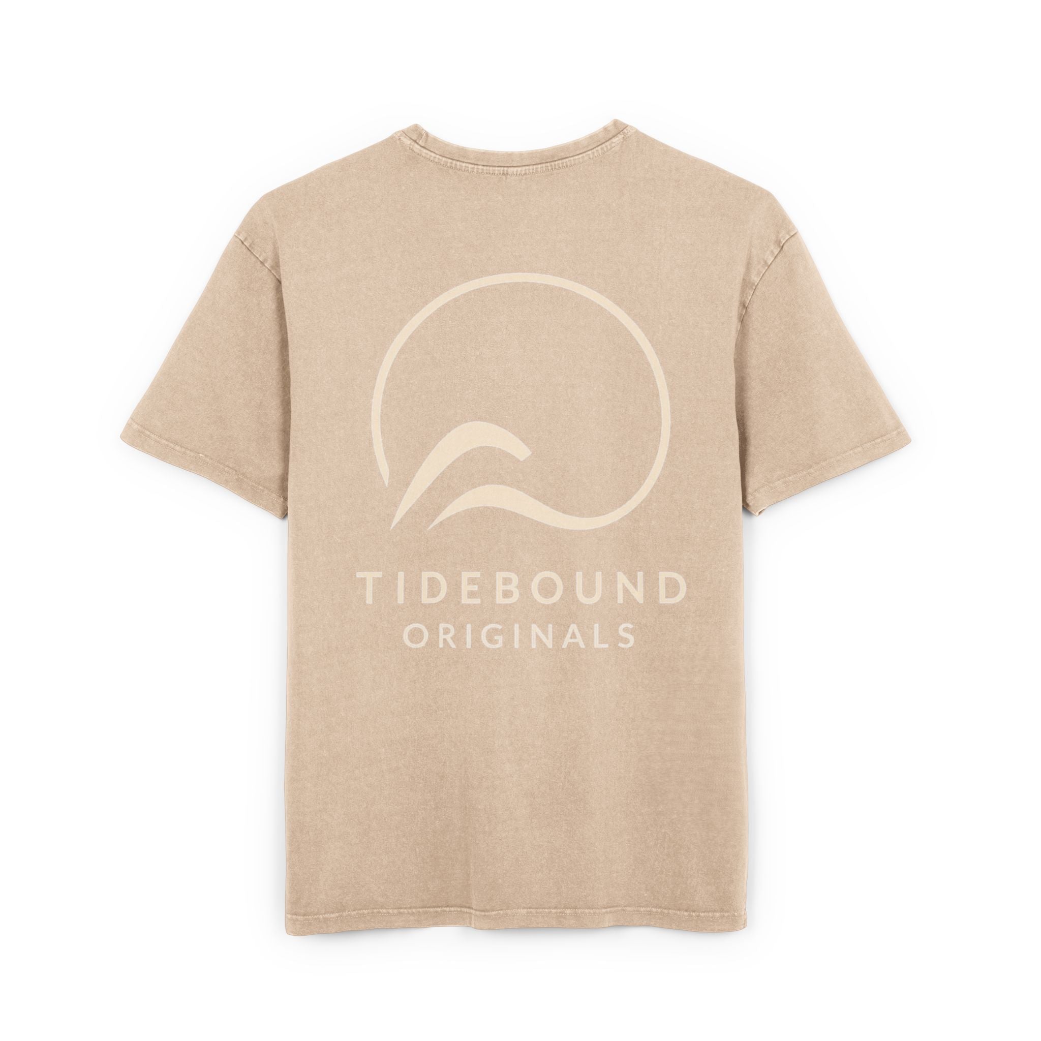 Tee — Tidebound Originals Acid-Wash Oversized Logo T-Shirt