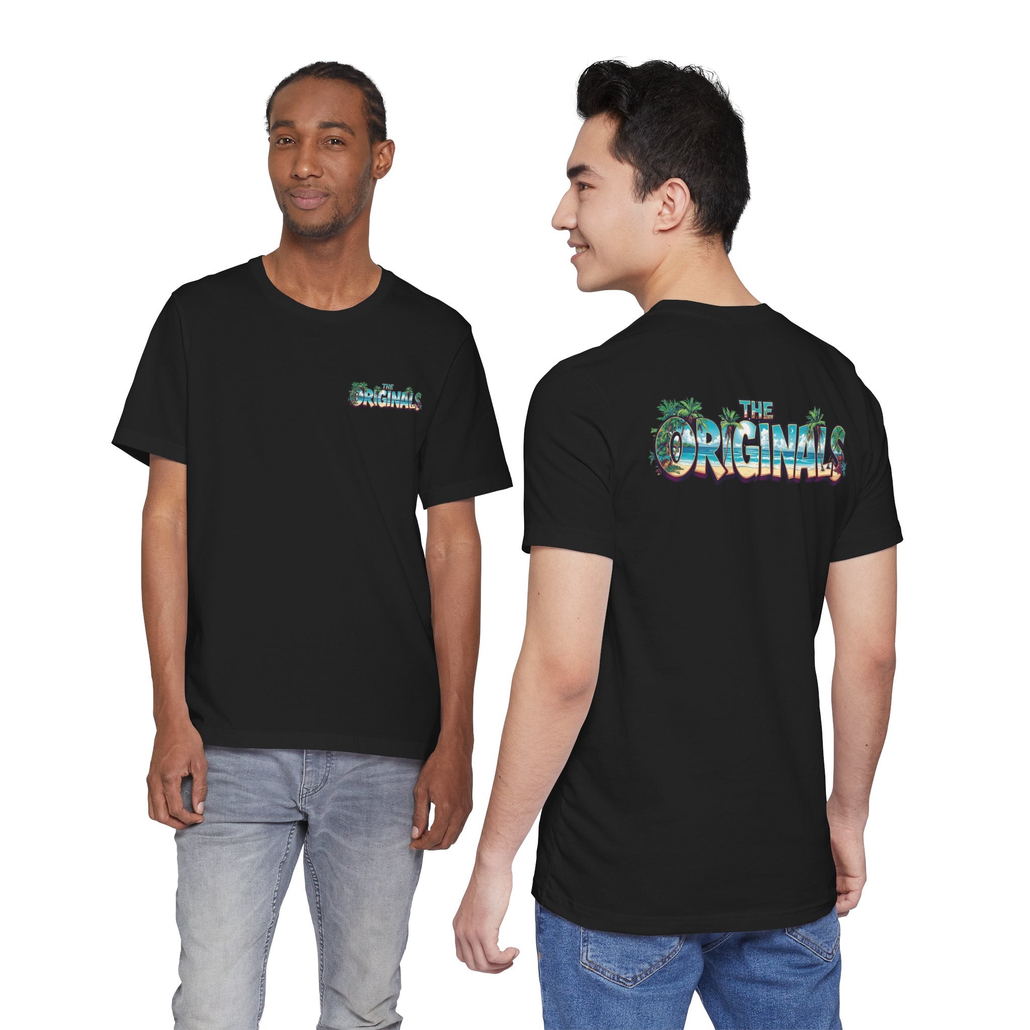 The Originals Graphic Tee — Tropical Palm Retro Logo T‑Shirt