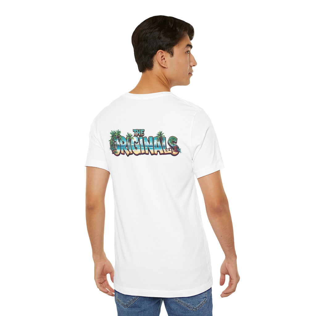 The Originals Graphic Tee — Tropical Palm Retro Logo T‑Shirt