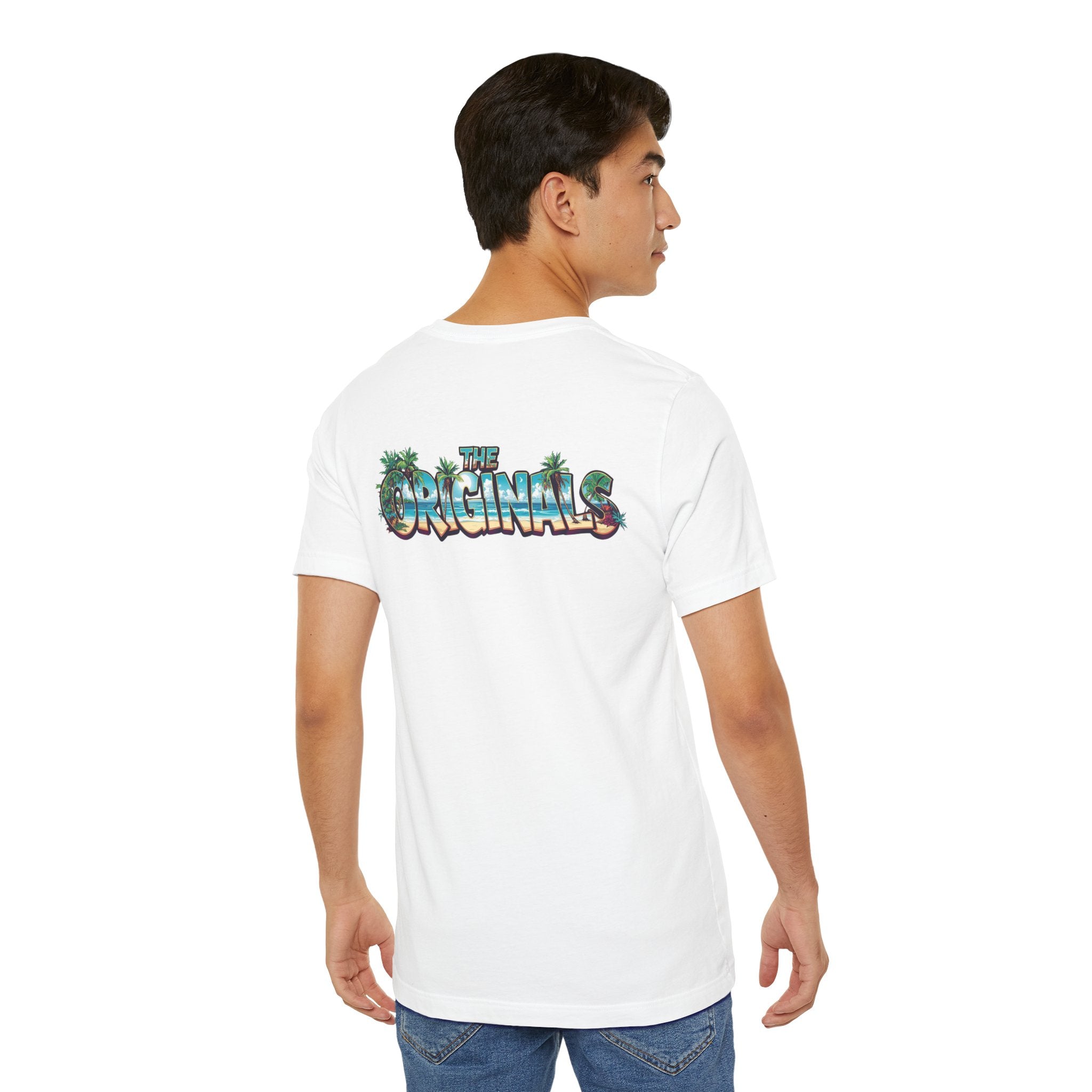 The Originals Graphic Tee — Tropical Palm Retro Logo T‑Shirt