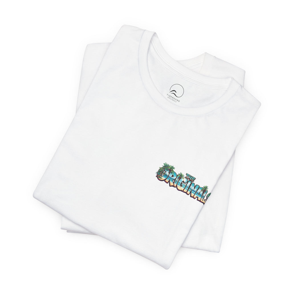 The Originals Graphic Tee — Tropical Palm Retro Logo T‑Shirt