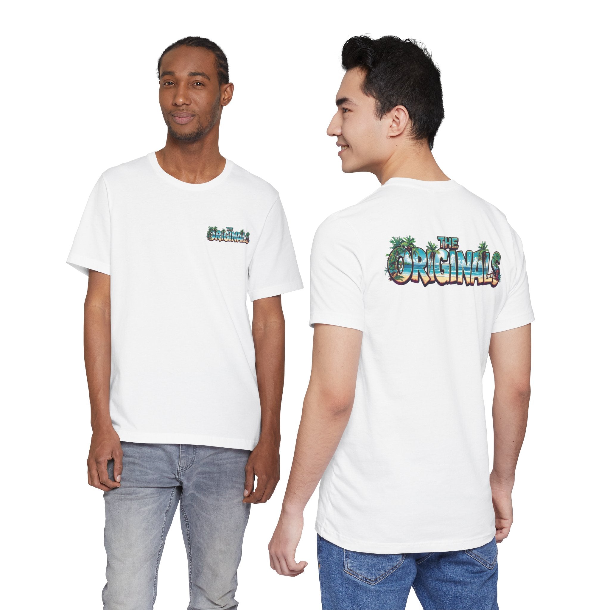 The Originals Graphic Tee — Tropical Palm Retro Logo T‑Shirt